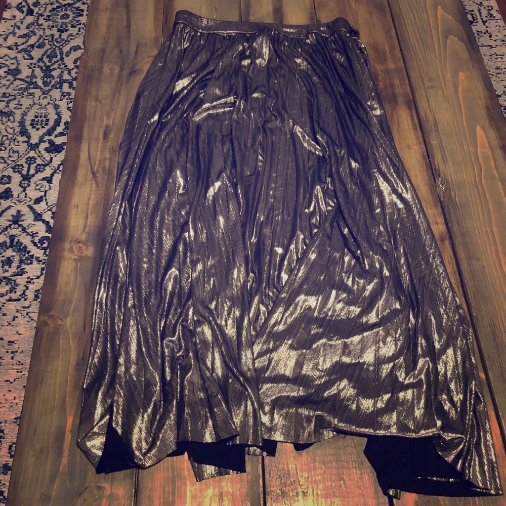 🌟 metallic skirt 🌟